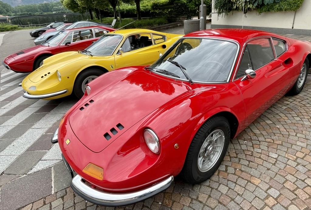 Ferrari Dino Owners-Club Switzerland 2023 - Oldtimerland Südtirol
