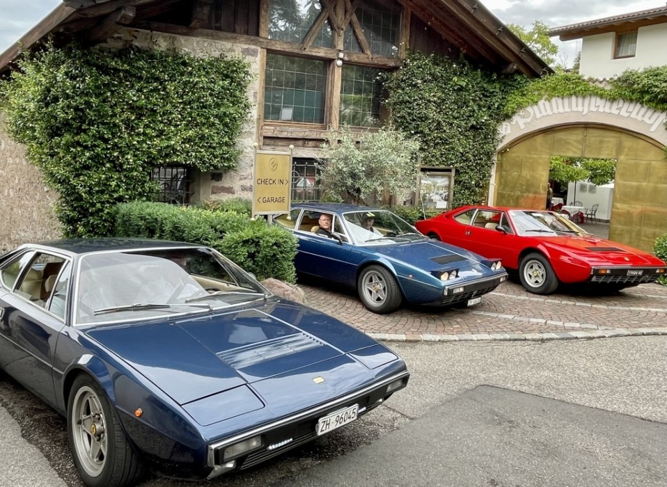 Ferrari Dino Owners-Club Switzerland 2023 - Oldtimerland Südtirol